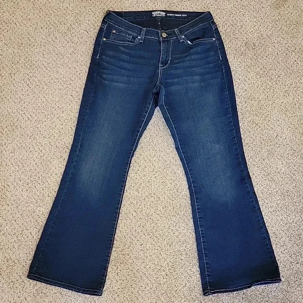 Levis Signature Curvy Boot Cut Jeans Size 12 31X30 - Picture 9 of 9